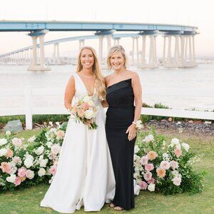 Chiari Boni La Petite Robe Tawia Asymmetrical Strapless Gown Size 6